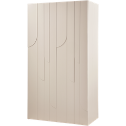 WOOOD Rain 2-deurs kledingkast - Grenen - Dust - 200x110x57