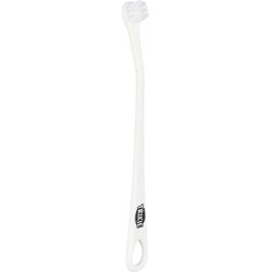 TRIXIE TANDENBORSTELSET KATTEN / KLEINE HONDEN WIT 15 CM 4 ST