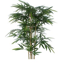Mica Decorations Bamboe Kunstplant - 150 cm - Polyester - Groen