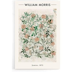 William Morris - Jasmine - Walljar - Wanddecoratie - Poster / 40 x 60 cm