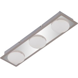 Cosmo Casa   Briloner LED plafondlamp - Plafondverlichting - Badkamerlamp - Inclusief 3 lampen