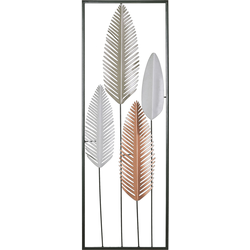 Beliani NIOBIUM - Wanddecoratie-Zilver-IJzer