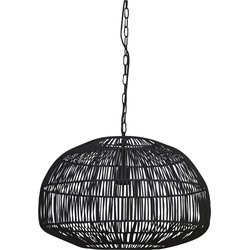 Light & Living - Hanglamp Temari - 57x57x40 - Zwart