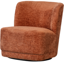 WOOOD Atty Draaifauteuil - Polyester - Bloesem - 75x74x65