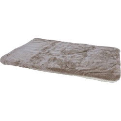 Boon plaid supersoft 85x60 cm taupe/beige
