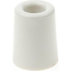 Deurbuffer / deurstopper van rubber - 3x - wit - 50 x 30 mm - deurstop - Deurstoppers