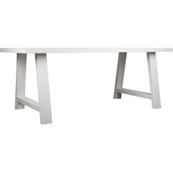 Zuiver Tafel A-Framed - 230x90x76 - Wit RAL9010