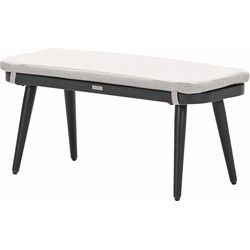Garden Impressions Kalibo sportbank 101x40 cm - donker grijs