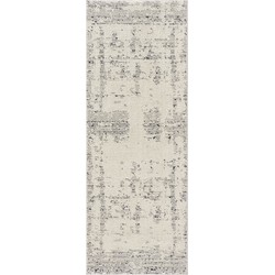  Modern Abstract Loper Gang CELESTE - Ivoor/Grijs - 80x220 cm