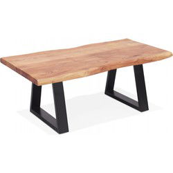 RAFA woonkamer salontafel 115x65x40 cm Beige