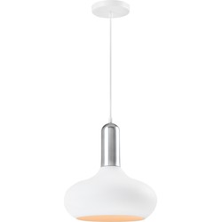 QUVIO Hanglamp rond wit - QUV5120L-WHITE