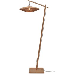 Vloerlamp Iguazu - Bamboe/Jute - 78x55x176cm