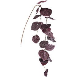 PTMD Kunsttak Anthurium - 108x26x170 cm - Polyester - Paars
