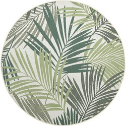 Garden Impressions Buitenkleed Naturalis palm leaf Ø160 cm