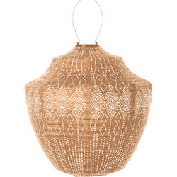LUMIZ Solar Lampion Funale Crown - 40 cm - Abrikoos