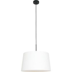 Steinhauer hanglamp Sparkled light - zwart - metaal - 45 cm - E27 fitting - 8190ZW