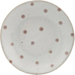 House Doctor Gebaksbordje Dots beige 16cm