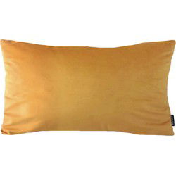 Velvet Oranje / Goud Long | 30 x 50 cm | Kussenhoes | Polyester
