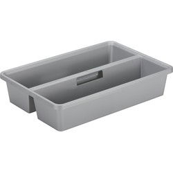 Sunware Organiser - opslagbox 30 - 51 L - grijs - 51x35x10 cm - Opbergbox