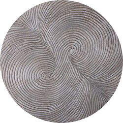 PTMD Wandpaneel Wiktor - 90x2x90 cm - MDF - Bruin