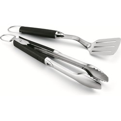 Tool set 2 delig rvs zwart - Weber