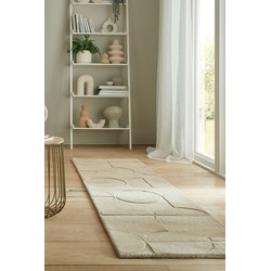 Modern Wollen Loper - Gigi Naturel / Beige - 60 X 230 CM