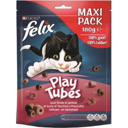 Play tubes kalkoen- en hamsmaak 180g kattenvoer - Felix