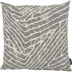Sierkussen Abstracto Antraciet | 45 x 45 cm | Katoen/Polyester