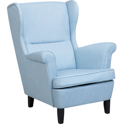 Beliani ABSON - Fauteuil-Blauw-Polyester