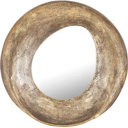PTMD Spiegel Daweson - 60x7x60 cm - Messing - Messing
