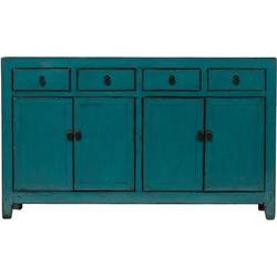 Fine Asianliving Antieke Chinese Dressoir Teal High Gloss