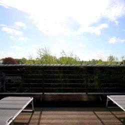 Balkon Privacy Scherm Antraciet  afm. 1x10m
