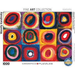 Eurographics Eurographics Colour Study of Squares - Wassily Kandinsky (1000)