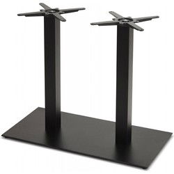 NERO tafelpoot 100x50x73 cm Zwart