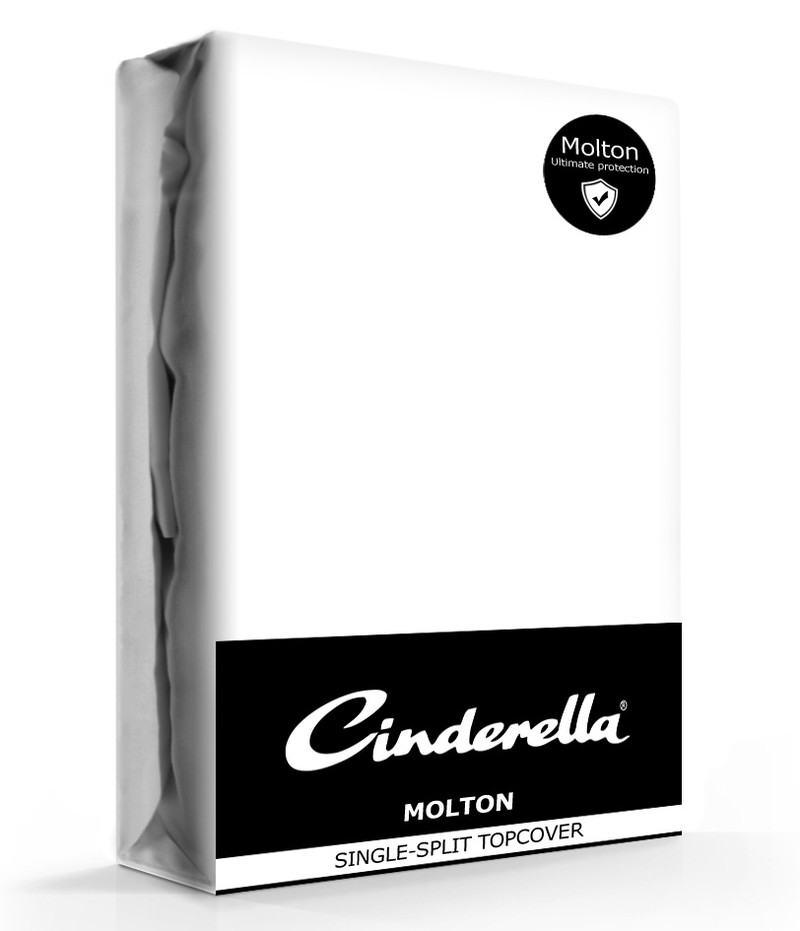 Cinderella Molton Splittopper Stretch -180 x 200/210 cm - 