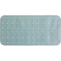 5Five Badmat - lichtblauw - anti-slip - 70 x 35 cm - Badmatjes