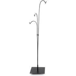 Terras standaard H 192 cm zwart - Lumiz