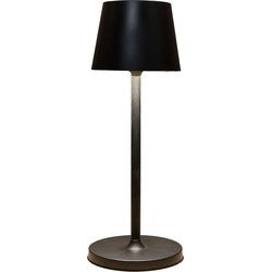 Solar tafellamp 31x11 cm zwart