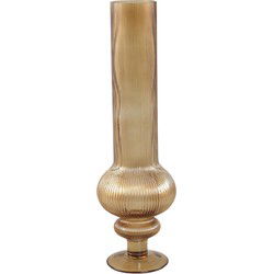 PTMD Vaas Keala - 15x15x50 cm - Glas - Geel