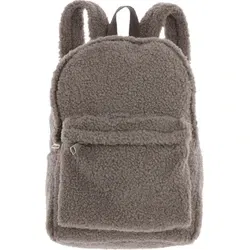 Unique Living - Rugzak Teddy Taupe -32x24x8cm