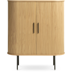 Lenn houten opbergkast naturel - 118 x 100 cm