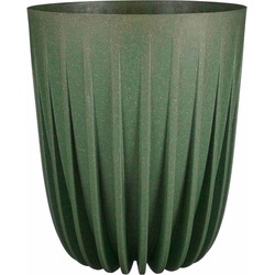 Mica Decorations Bloempot Lungo - 39x39x46 cm - Polypropyleen - Groen