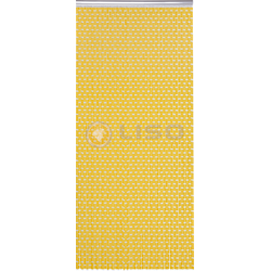 Vliegengordijn Liso ® Hulzengordijn RAL 1018 Zinkgeel | Kant en Klaar 92 x 209 cm