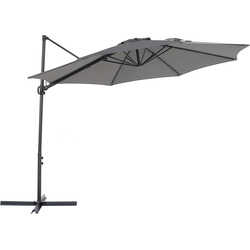 Beliani SAVONA II - Cantilever parasol-Grijs-Polyester