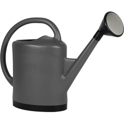 EDA Gieter - grijs - kunststof - metalen broeskop - 13 liter - Gieters