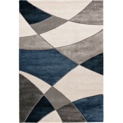 Livia Modern Designer- Donker Blauw / Navy - 200 X 290 CM