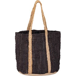 PTMD Mand Cherree - 50x48x48 cm - Jute - Zwart