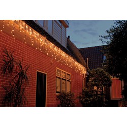 Connect De Luxe Icicle Lights 200Led Warm White 500X70 cm