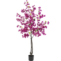 Hoyz Greenery - Kunstplant Bougainvillea 180 cm Paars