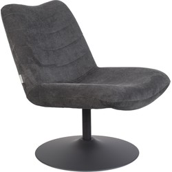 ZUIVER Lounge Chair Bubba Dark Grey